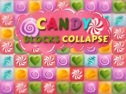 Spill Candy Blocks Collapse online