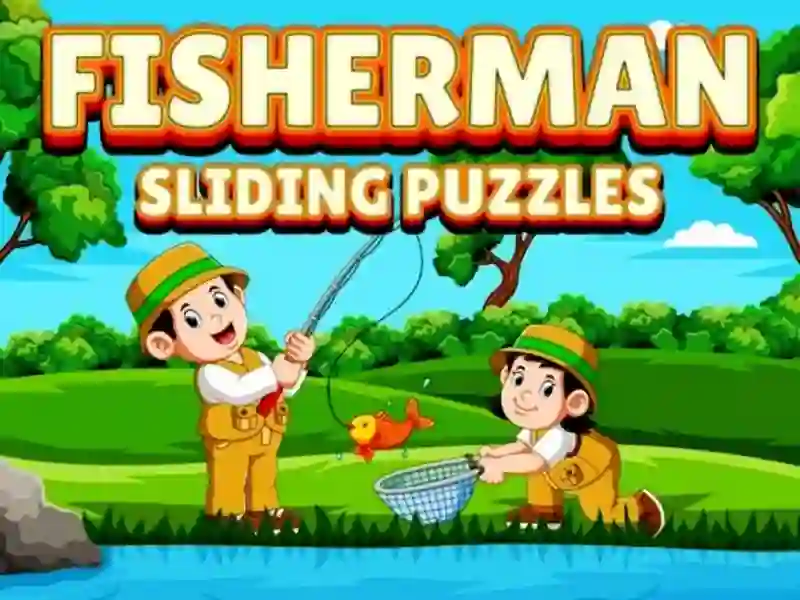 Spill Fisherman Sliding Puzzle online