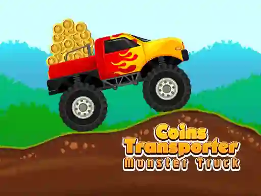 Spill Coins Transporter Monster Truck online