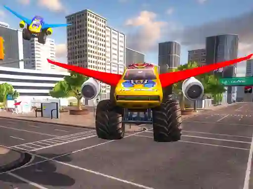 Spill Real Flying Truck Simulator 3d online