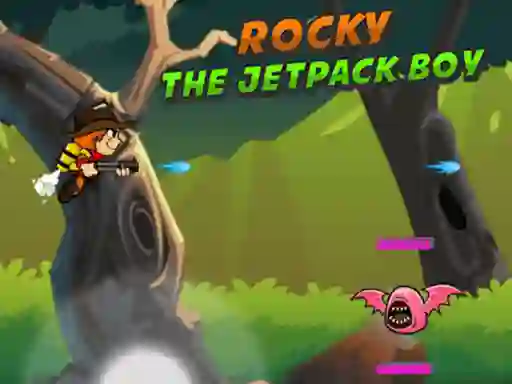 Spill Rocky The Jetpack Boy online