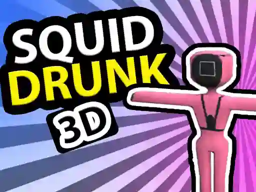 Spill Squid Drunk 3D online