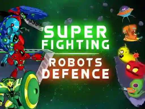 Spill Super Fighting Robots Defense online