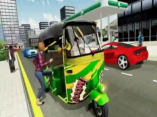 Spill Indian Tricycle Rickshaw Simulator online