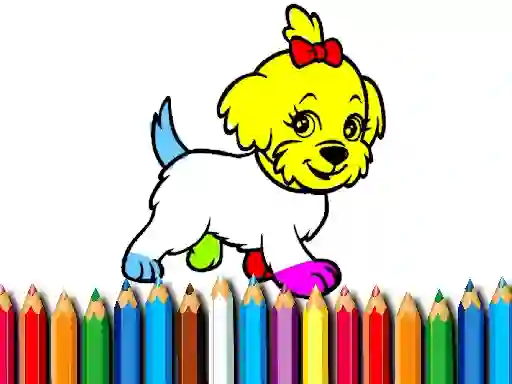 Spill Back To School: Doggy Coloring Book online