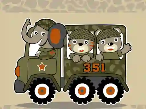 Spill Army Weapon Vehicles Match 3 online