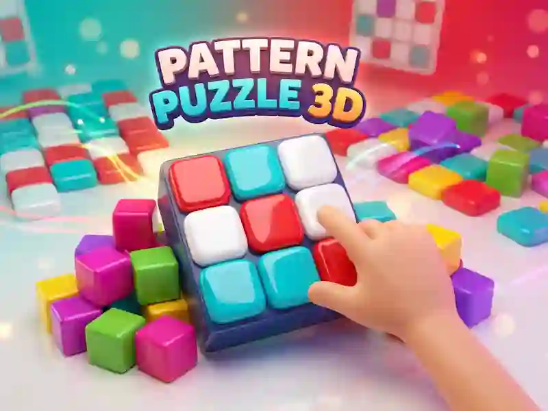 Spill Pattern Puzzle 3D online
