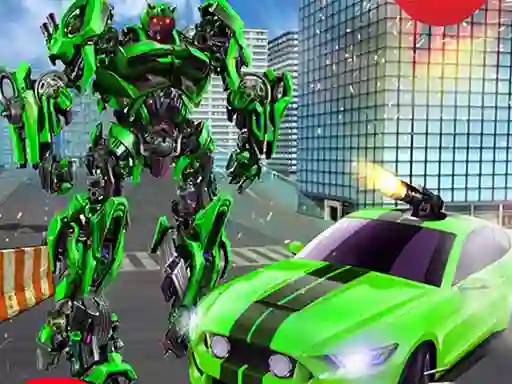Spill Grand robot car transform 3d game online