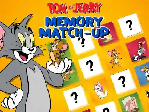 Spill Tom and Jerry Memory Match Up online