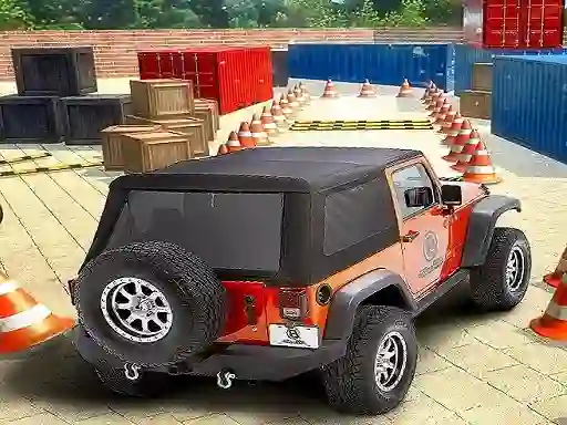 Spill Ultimate Monster Jeep Parking Game online