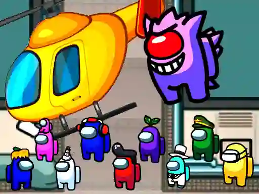 Spill Among us airship slings online