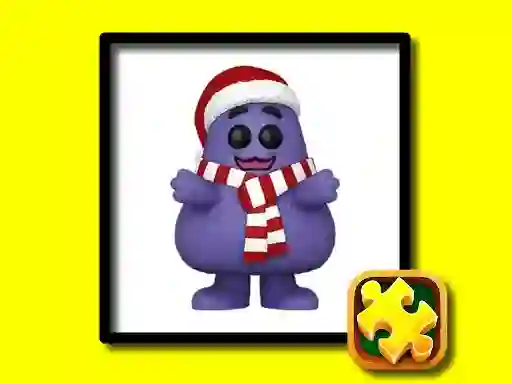 Spill Grimace Puzzles Time online