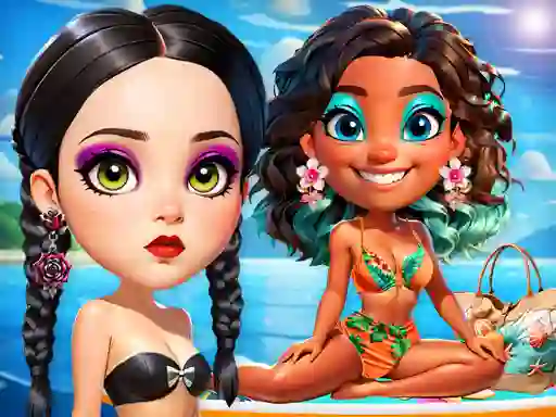 Spill Wave Chic Ocean Fashion Frenzy online