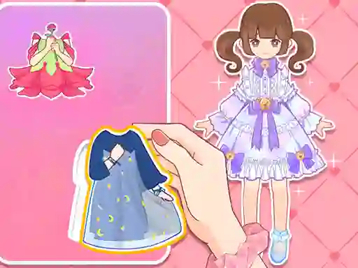 Spill Paper Doll For Girls Dress Up online
