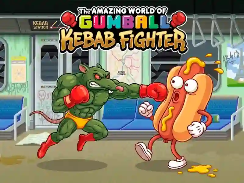 Spill The Amazing World of Gumball Kebab Fighter online
