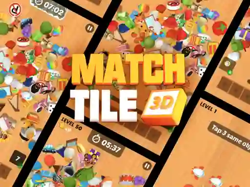 Spill Match Tile 3d online