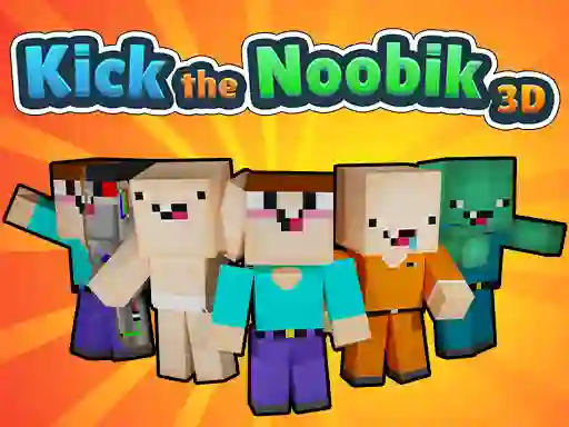 Spill Kick the Noobik 3D online