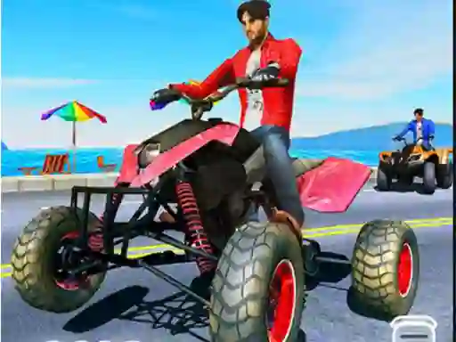 Spill Quad Bike Traffic Racing Mania online