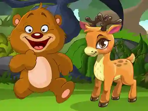 Spill Fun Animals Jigsaw online
