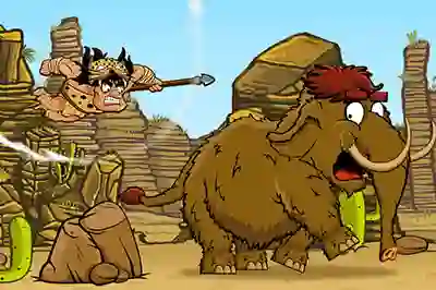 Spill Caveman Hunt online
