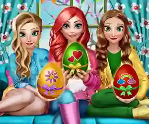 Spill Princesses Easter Fun online