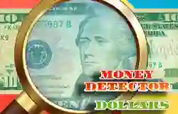 Spill Money Detector: Dollars online