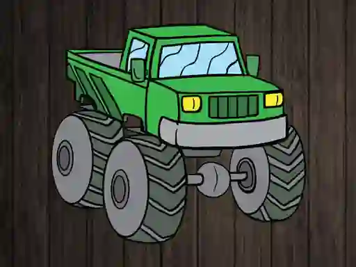 Spill Monster Truck Jigsaw online