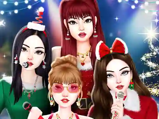 Spill Black Pink Christmas Concert online