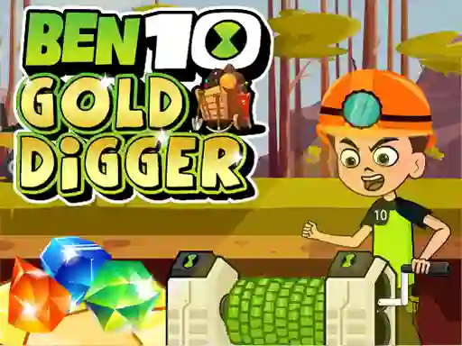 Spill Ben 10 Gold Digger online