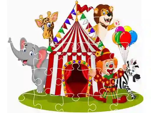 Spill Party Animals Jigsaw online