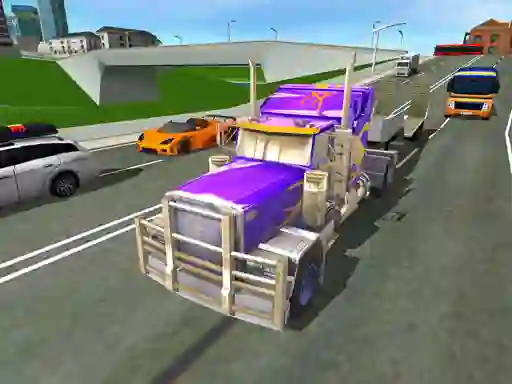 Spill Euro Truck Driving Simulator 2018 3D online