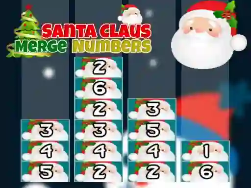 Spill Santa Claus Merge Numbers online