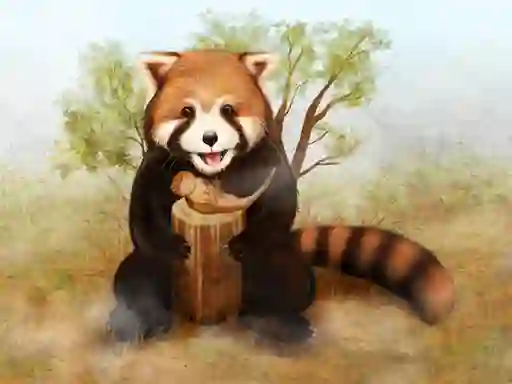 Spill Animals Puzzle online