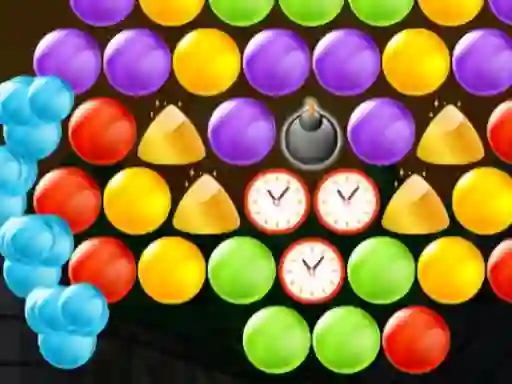 Spill Bubble Shooter Gold Mining online