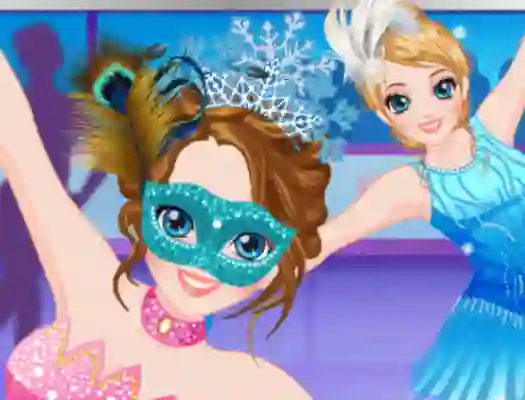 Spill Ice Skater Princess Dressup online