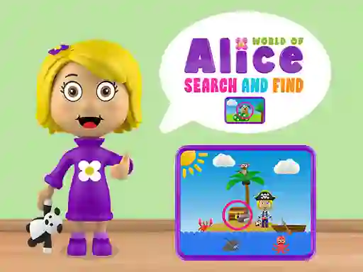 Spill World of Alice Search and Find online