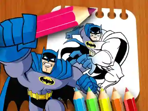 Spill Batman Coloring Book online