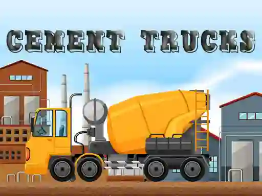 Spill Cement Trucks Hidden Objects online