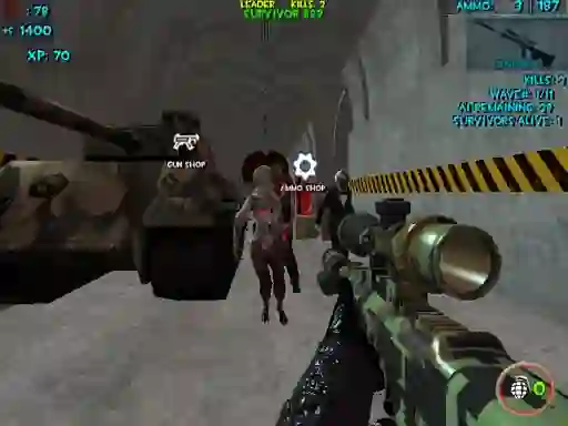 Spill Zombie Apocalypse Bunker Survival Z online