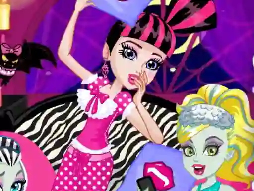 Spill Monster Slumber Party Funny Faces online