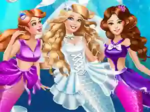 Spill Mermaid Doll Wedding online