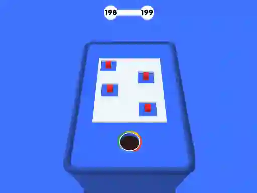 Spill Hole 3d Color Block Game online