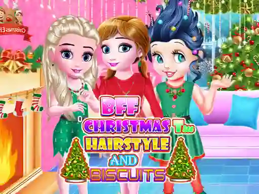 Spill BFF Christmas Tree Hairstyle and Biscuits online