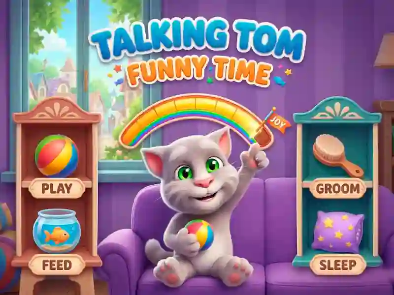 Spill Talking Tom Funny Time online
