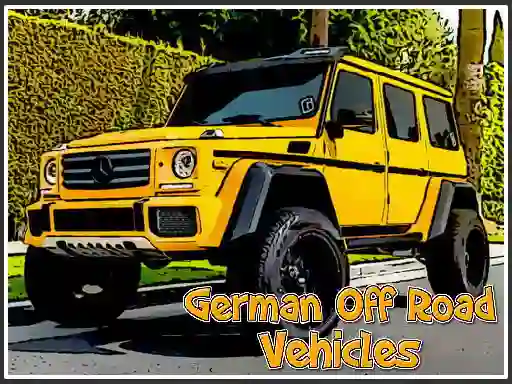 Spill German Off Road Vehicles online