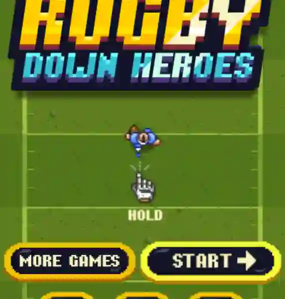 Spill Rugby Down Heroes online
