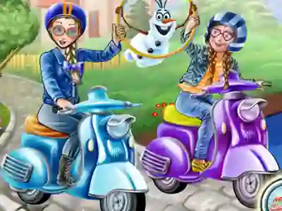 Spill Princess Scooter Ride online