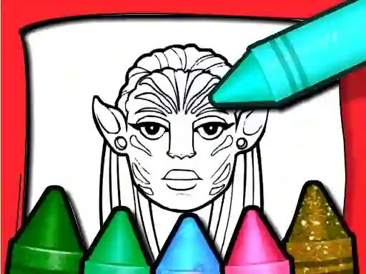 Spill Avatar Coloring Book online