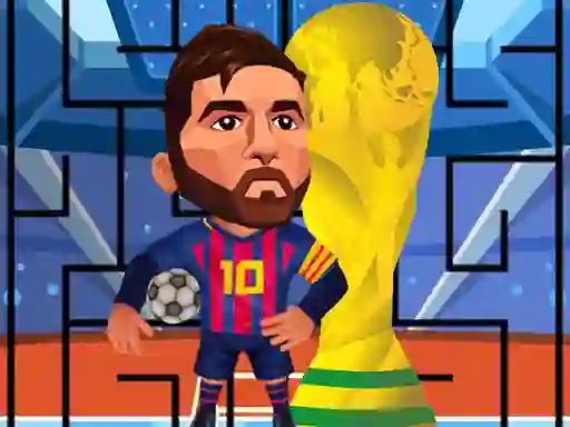 Spill Messi in a maze online