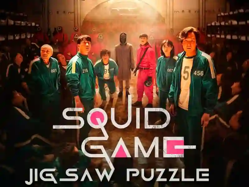 Spill Squid Game Jigsaw Game online